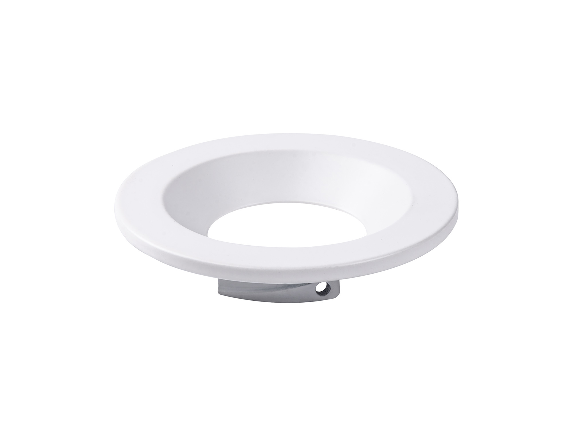 DX200390  Beck 11 FR Deep Recessed Angled Trim, Matt White